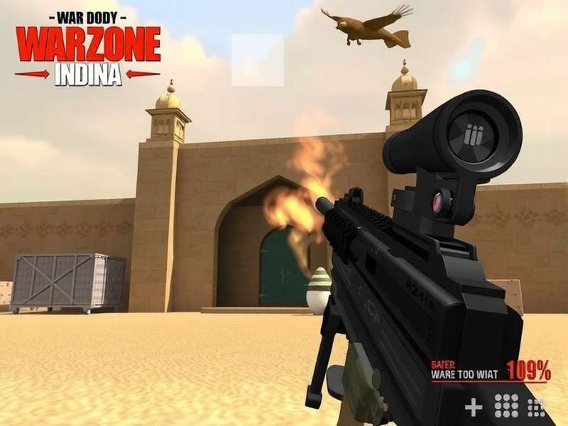 Intense combat in New Delhi map COD Warzone Indian Arena Gameplay Screenshot